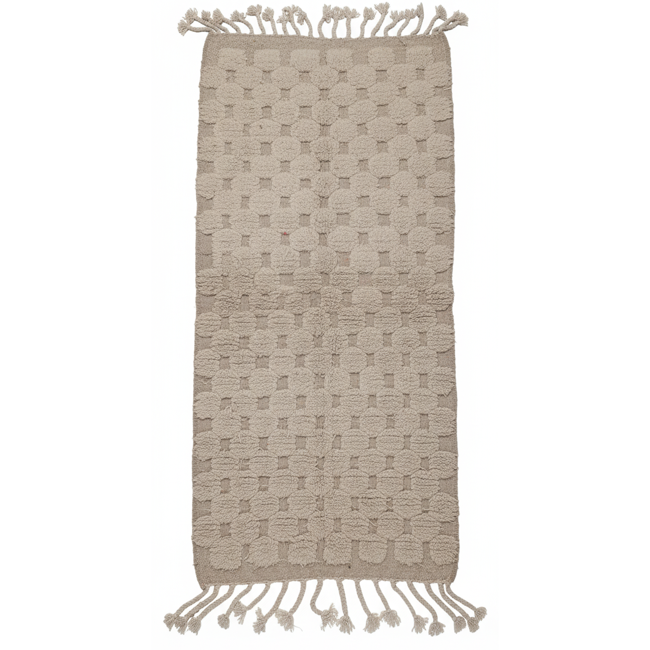 Authentic Berber Runner Rug – Entryway/Hallway Luxury Carpet, Small Area Rug 2.3’ × 5.57’ (70 × 170 cm) | Handmade Bohemian Rugs | Boho & Scandinavian Decor