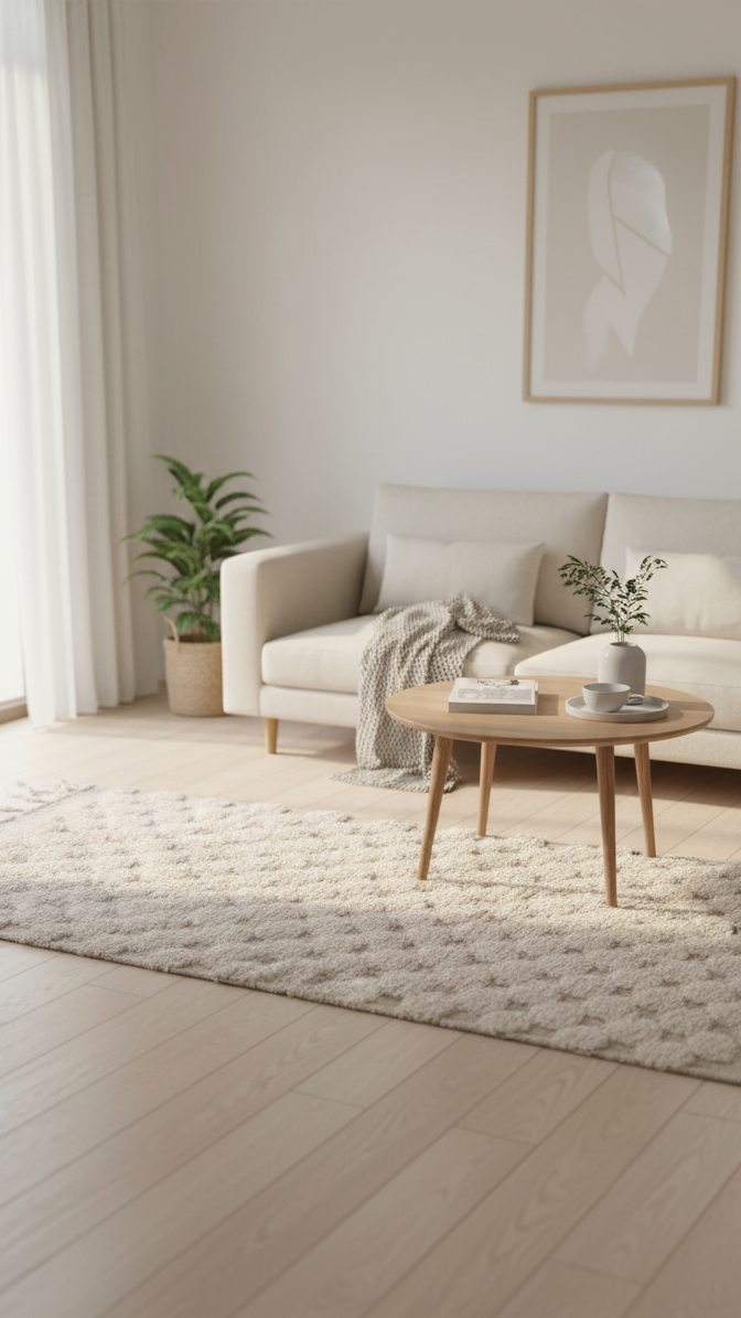 Authentic Berber Runner Rug – Entryway/Hallway Luxury Carpet, Small Area Rug 2.3’ × 5.57’ (70 × 170 cm) | Handmade Bohemian Rugs | Boho & Scandinavian Decor